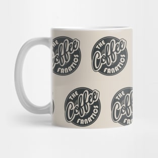 Coffee logo pattern on light background Mug